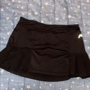 Black Head Tennis Skirt S